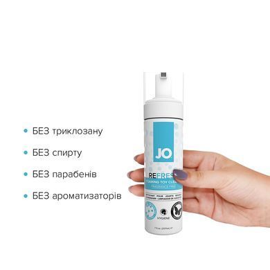 М&rsquo;яка пінка для очищення іграшок JO REFRESH (207 мл) дезінфікує, проникає глибоко SO1773 фото