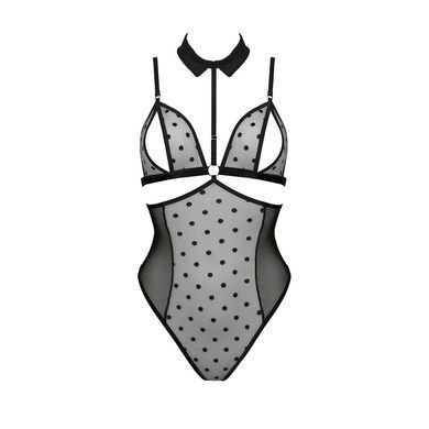 Боді Passion DOMINICA BODY L/XL, black SO8427 фото