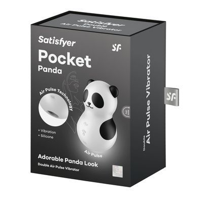 Вакуумний стимулятор з вібрацією Satisfyer Pocket Panda SX2176 фото