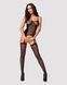 Бодістокінг Obsessive Bodystocking G314 S/M/L, імітація корсета та корсетної шнурівки SO7239 фото 3
