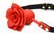 Силіконовий кляп з трояндою Master Series: Blossom Silicone Rose Gag &ndash; Red SO8801 фото 2