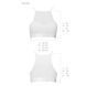 Спортивний топ з прозорою вставкою Passion PS006 TOP XL, white SO4246 фото 5
