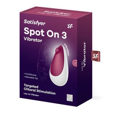 Вібратор Satisfyer Spot On 3 Berry SX2177 фото