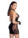 Сукня Noir Handmade F238 Short tulle dress with powerwetlook inserts, XXL SX0131 фото 2