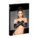 Мітенки Noir Handmade F213 Elastic eco leather fingerless gloves, L, екошкіра SX0083 фото 3
