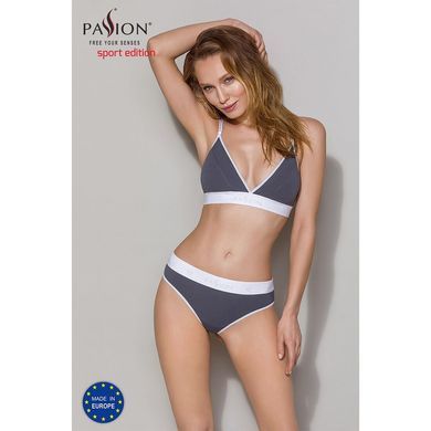 Спортивні трусики-стрінги Passion PS007 PANTIES M, dark grey SO4248 фото