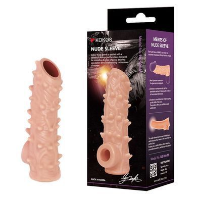Насадка на член Kokos Nude Sleeve NS 006 M SX1481 фото