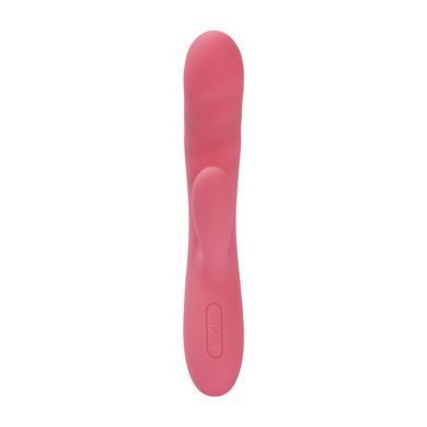 Вібратор-кролик Svakom Avery Strawberry Pink зі стовбуром, що рухається, рух вперед-назад SX1279 фото