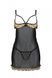 Еротичний пеньюар Passion MARINA CHEMISE, XXL/XXXL, beige SO9722 фото 3