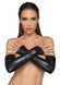 Мітенки Noir Handmade F213 Elastic eco leather fingerless gloves, XL, екошкіра SX0084 фото 1
