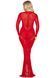 Сукня Leg Avenue Lace and Net Bodycon Gown One Size, Red SX1738 фото 3
