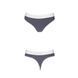 Спортивні трусики-стрінги Passion PS007 PANTIES M, dark grey SO4248 фото 4