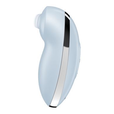 Вібростимулятор-пульсатор Satisfyer Tap & Climax 2 Blue SX2183 фото