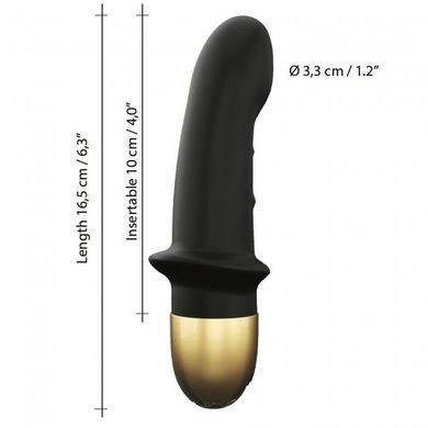 Вібратор Dorcel Mini Lover Black 2.0 перезаряджуваний, для точки G і масажу простати SO3572 фото