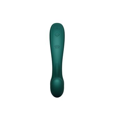 Вібратор-пульсатор з вакуумною насадкою Zalo &ndash; Talis G-Spot PulseWave Vibrator Turquoise Green SX0711 фото