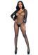(SALE) Бодістокінг Leg Avenue V Front Bodystocking One size Black, дрібна сітка, доступ SO8613 фото 4