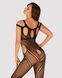 Бодістокінг Obsessive Bodystocking G322 S/M/L, фантасмагорично-силуетний крій SO7242 фото 2