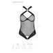 Сітчастий боді з халтером Passion Amanda Body L/XL, black SO5315 фото 5
