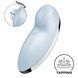 Вібростимулятор-пульсатор Satisfyer Tap & Climax 2 Blue SX2183 фото 1