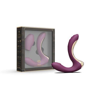 Вібратор-пульсатор з вакуумною насадкою Zalo &ndash; Talis G-Spot PulseWave Vibrator Velvet Purple SX0712 фото