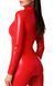 Комбінезон Noir Handmade F353 Red powerwetlook overall - XXL SX2012 фото 6