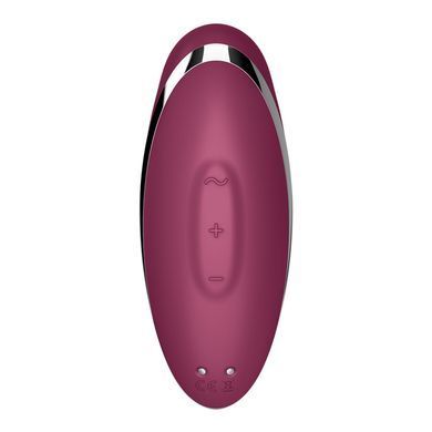 Вібростимулятор-пульсатор Satisfyer Tap & Climax 2 Red SX2185 фото