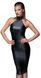 Сукня-олівець з мокрим ефектом Noir Handmade F160 Powerwetlook pencil dress, L SX0037 фото 1