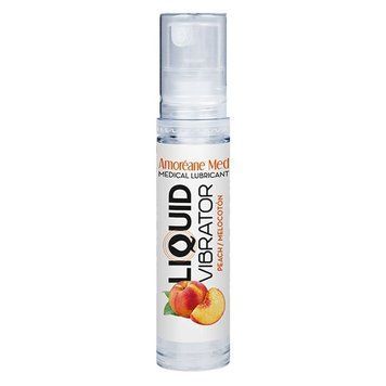 Лубрикант з ефектом вібрації Amoreane Med Liquid Vibrator Peach (10 мл) SO4817 фото