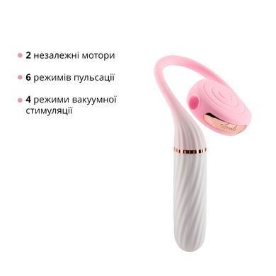 Пульсатор з вакуумною стимуляцією Otouch LOLLIPOP Pink SO9400 фото