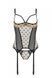 Корсет Passion MARINA CORSET, L/XL, beige, з відкритими чашками SO9726 фото 3