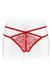 Трусики-стрінги Fashion Secret MYLENE Red з подвійною лінією стегна SO2256 фото 1