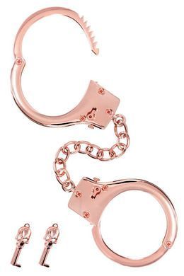 Наручники Fetish Tentation Premium Chick wrist cuffs in rose-gold metal SX1091 фото