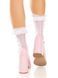 Шкарпетки ажурні Leg Avenue Mini Bow Lace Anklet, білі, з рюшами, декор &mdash; бантики SX1047 фото 4