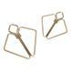 Затискачі для сосків з важкою підвіскою LOCKINK Nipple Clamps with Heavy Pendant - Golden SX0844 фото 3