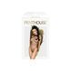 Боді Penthouse Scandalous XL Black, велика сітка, високий комір, довгі рукави SO6456 фото 3
