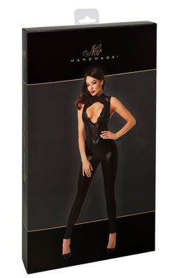 Комбінезон Noir Handmade F342 Powerwetlook and lace overall - XL SX1999 фото