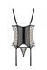 Корсет Passion MARINA CORSET, S/M, beige, з відкритими чашками SO9727 фото 4