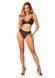 Комплект білизни Obsessive Natilya 2-pcs set M/L, black, бюстгальтер, трусики SO7718 фото 3