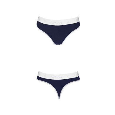 Спортивні трусики-стрінги Passion PS007 PANTIES XL, navy blue SO4254 фото