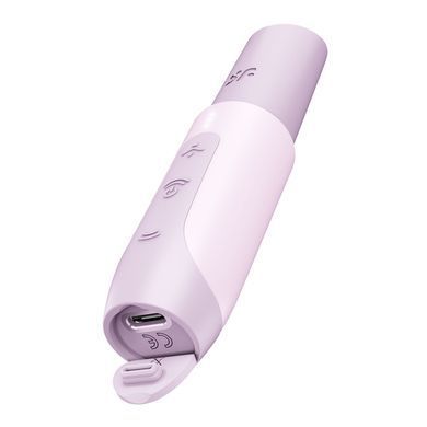 Вакуумний стимулятор Satisfyer Secret Kiss, магнітна технологія 3D Air Pulse, 30 режимів, кришечка SX2163 фото