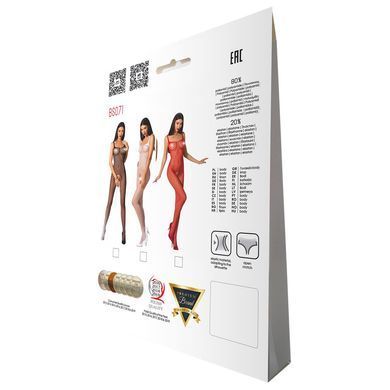 Бодістокінг Passion BS071 red, комбінезон на бретелях PBS071R фото