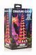Фентезійний скляний фалоімітатор Creature Cocks Twilight Rainbow Glass Dildo, 16 см SX2224 фото 4