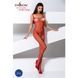 Бодістокінг Passion BS071 red, комбінезон на бретелях PBS071R фото 2