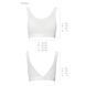 Топ з прозорою вставкою Passion PS002 TOP M, white SO4204 фото 5