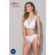 Топ з прозорою вставкою Passion PS002 TOP M, white SO4204 фото 3