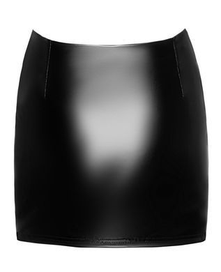 Спідниця Noir Handmade F345 Powerwetlook skirt with garter - 3XL SX2139 фото