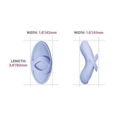 Кліторальний вібратор Svakom Echo 2 Sky Blue SX2448 фото