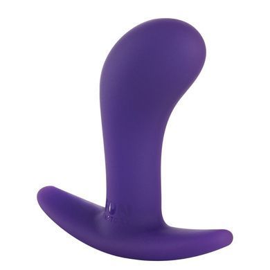 Анальна пробка Fun Factory BOOTIE, S, фіолетова, діаметр 2,8 см, тонкий обмежувач SX1002 фото