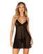 Пеньюар та трусики Obsessive Latinesa babydoll & thong M/L SO9778 фото 1