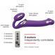 Безремінний страпон з вібрацією Strap-On-Me Vibrating Violet XL, діам. 4,7см, пульт ДК, регульований SO3827 фото 3